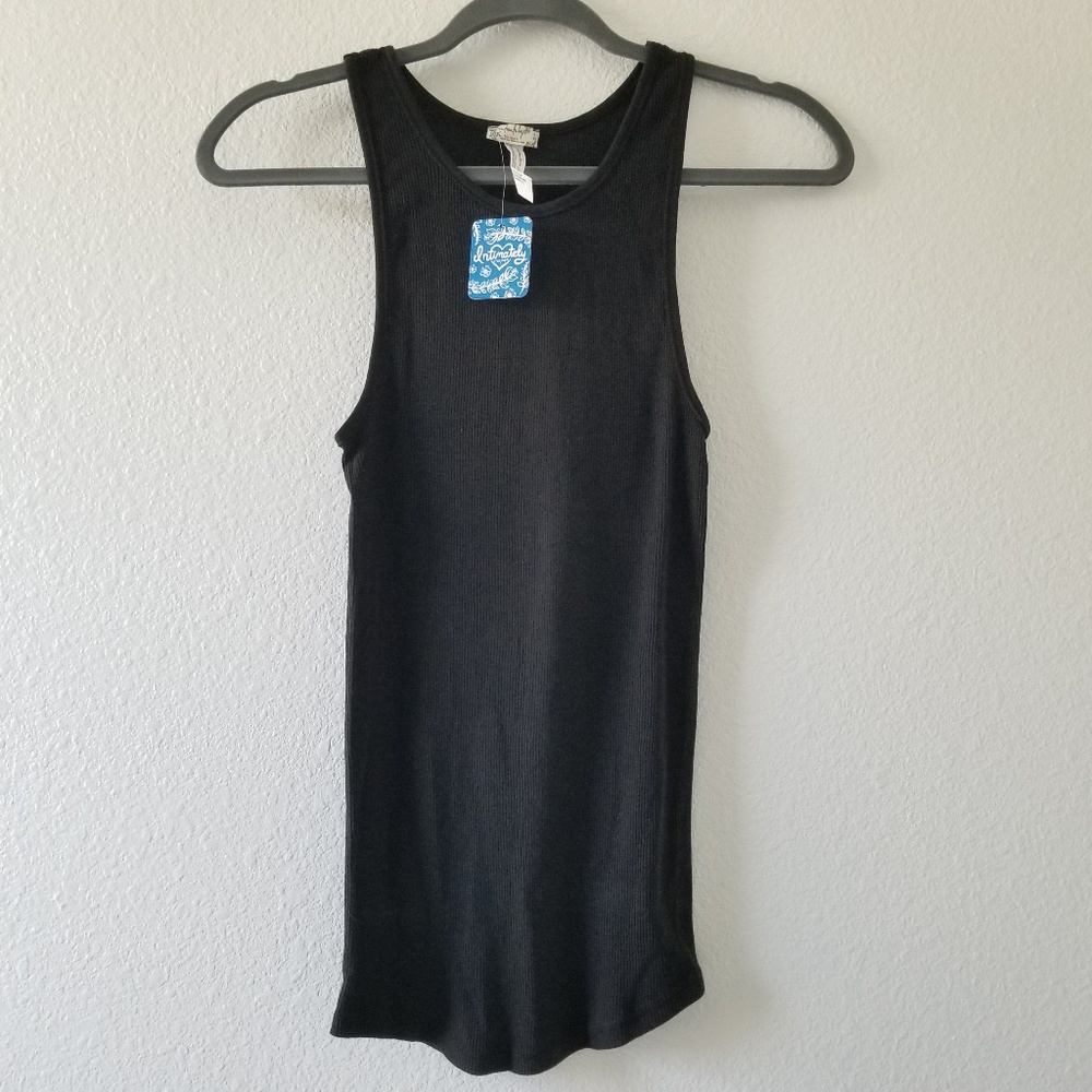 Free People Black Shirt